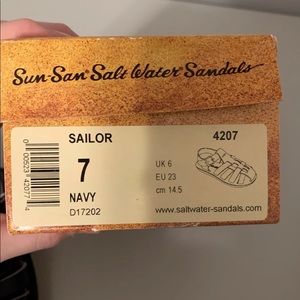 San sun salt water Sandals